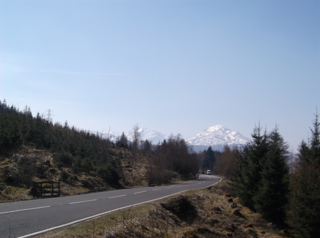 The road to Oban